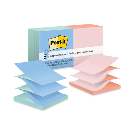 Post-It Note, Pop-Up, 3"x3", Ult, PK12 R330-U-ALT